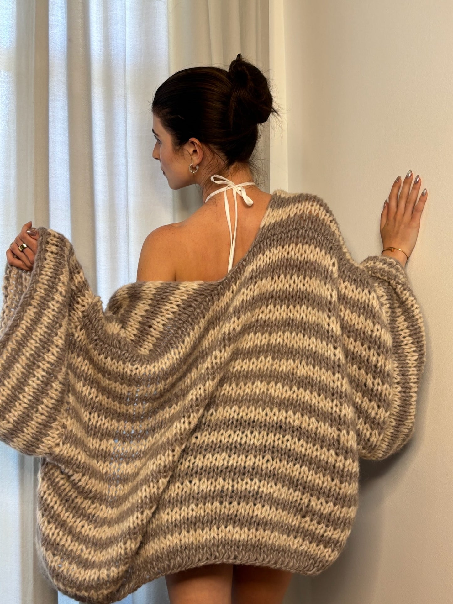 Oversized Guardian Angel Sweater - Juliet