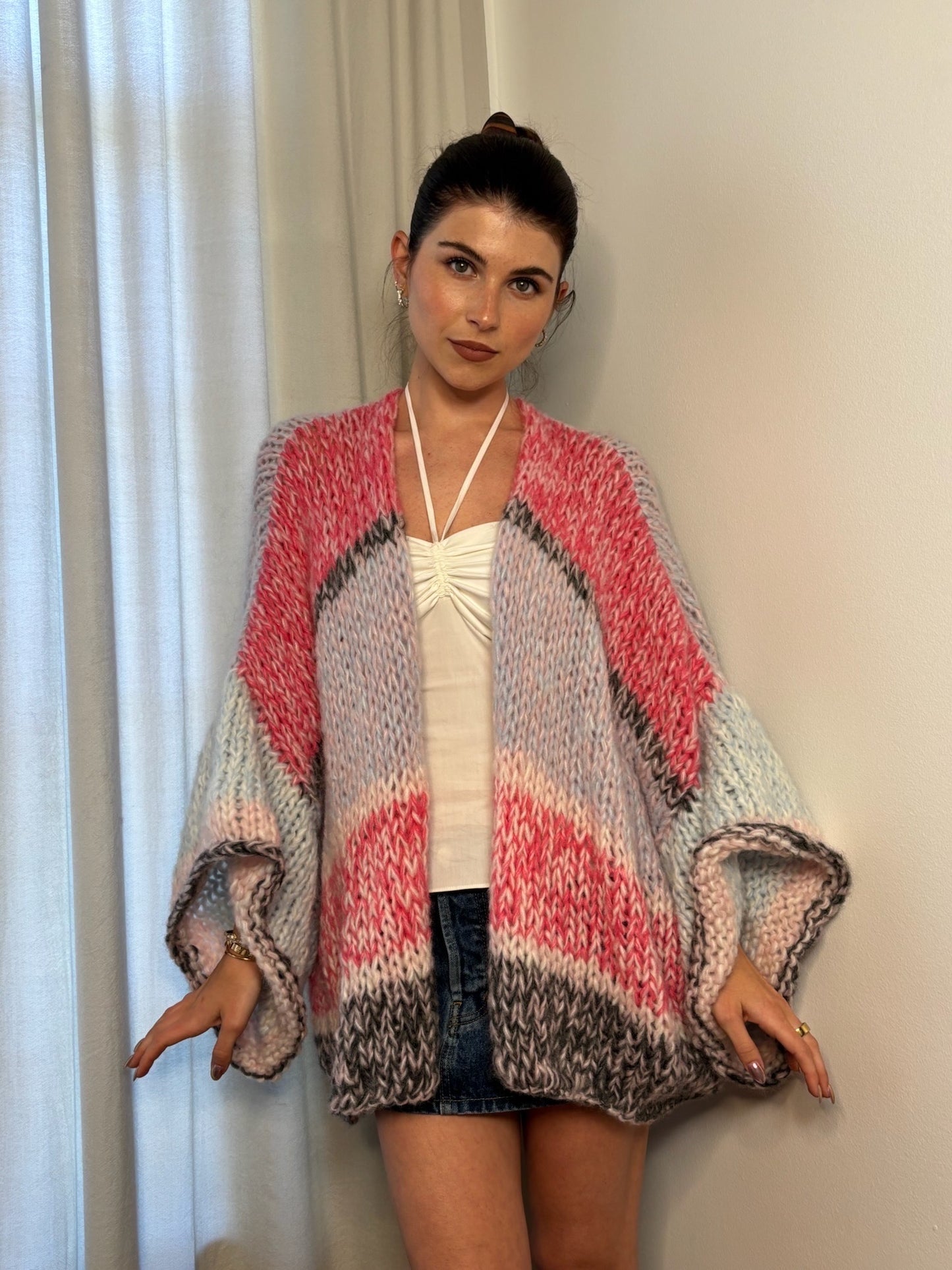 Oversized Guardian Angel Sweater - Adriana