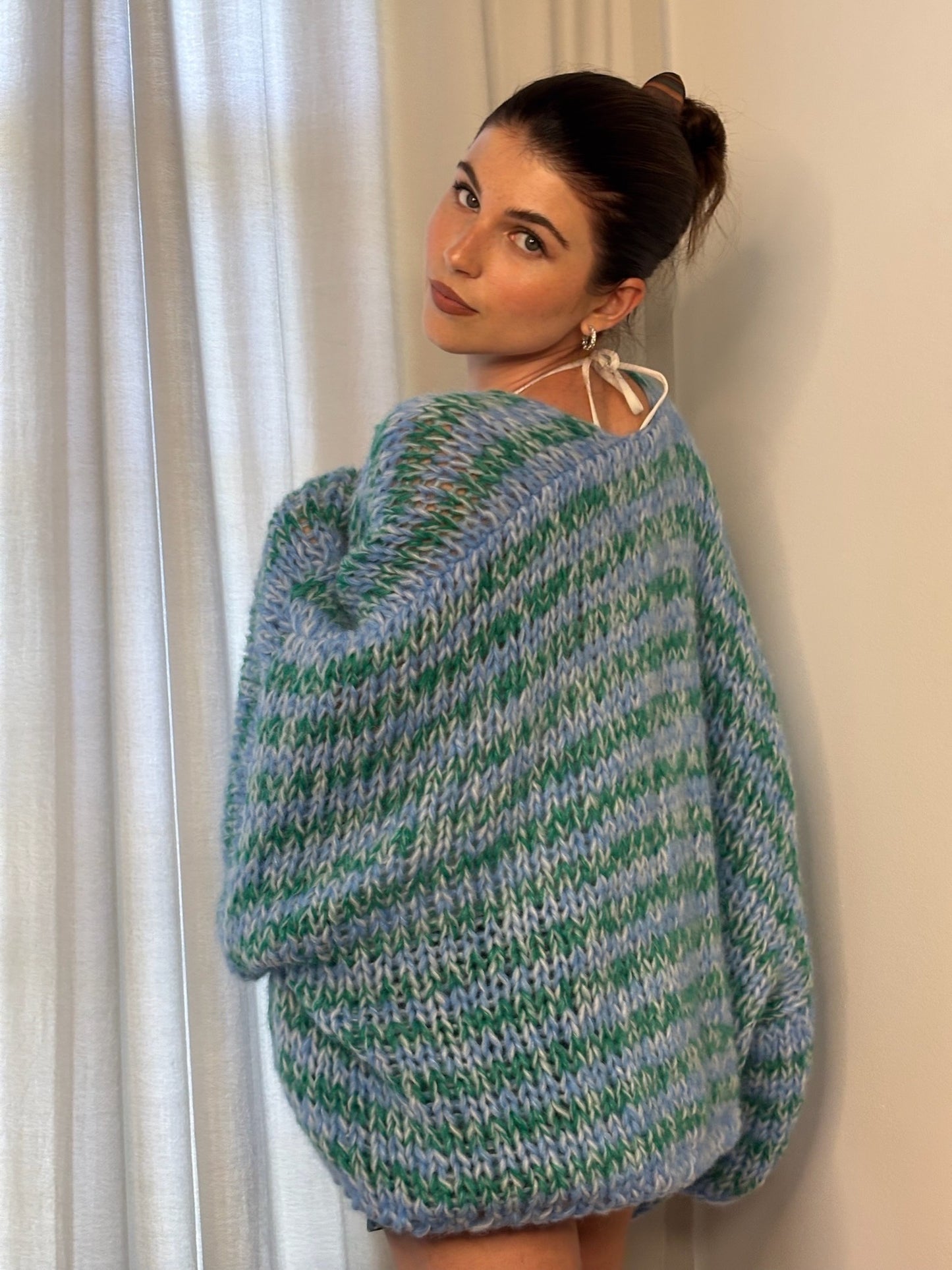 Oversized Guardian Angel Sweater - Hannah