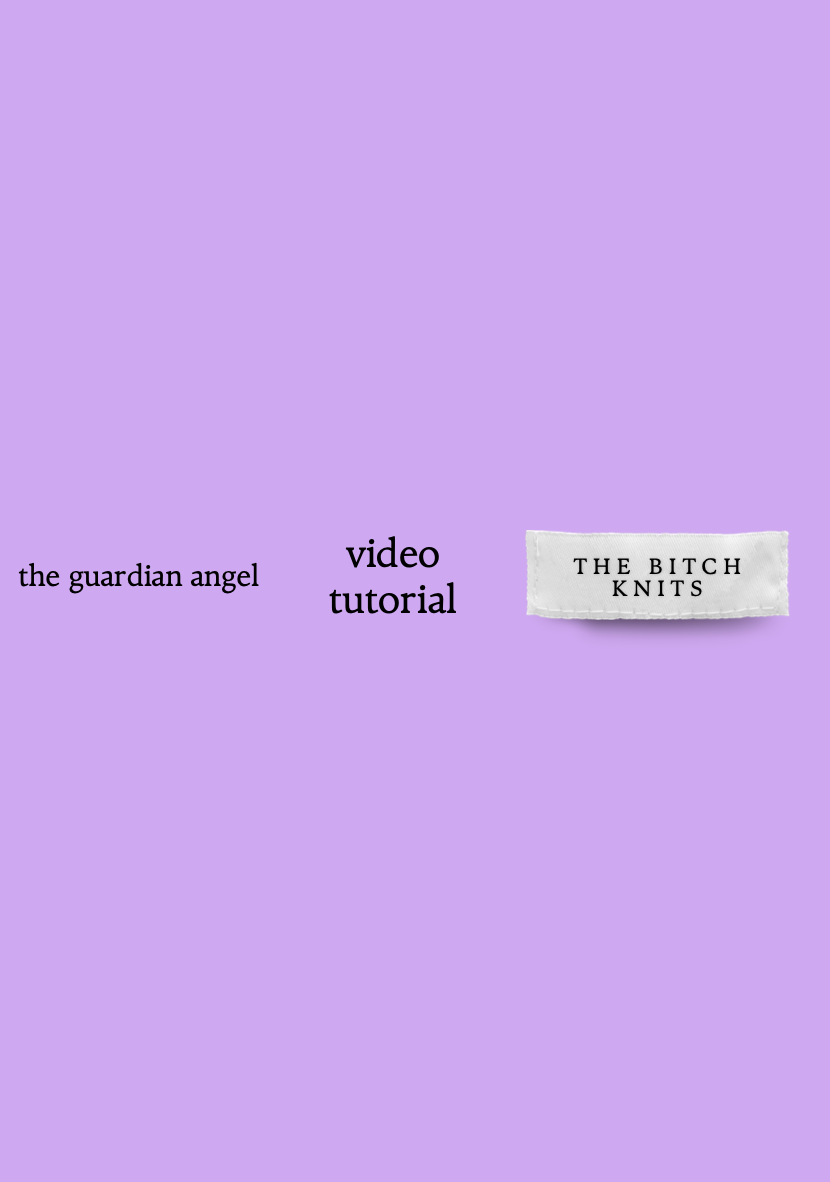Guardian Angel Sweater Tutorial