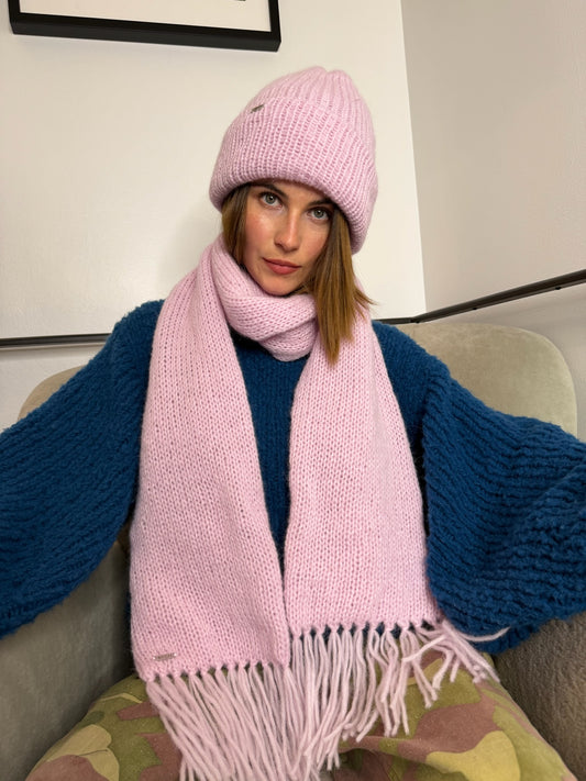 Summit Scarf Light Pink