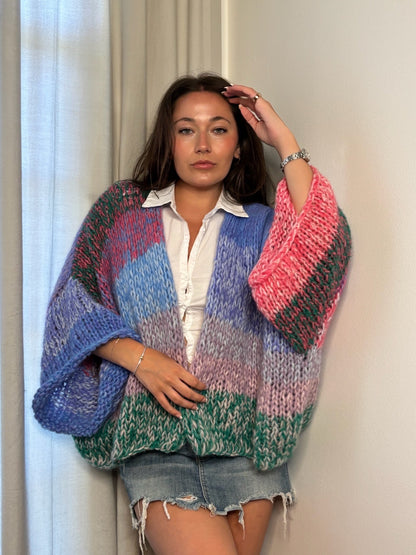 Oversized Guardian Angel Sweater - Sierra