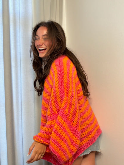 Oversized Guardian Angel Sweater - Natasha