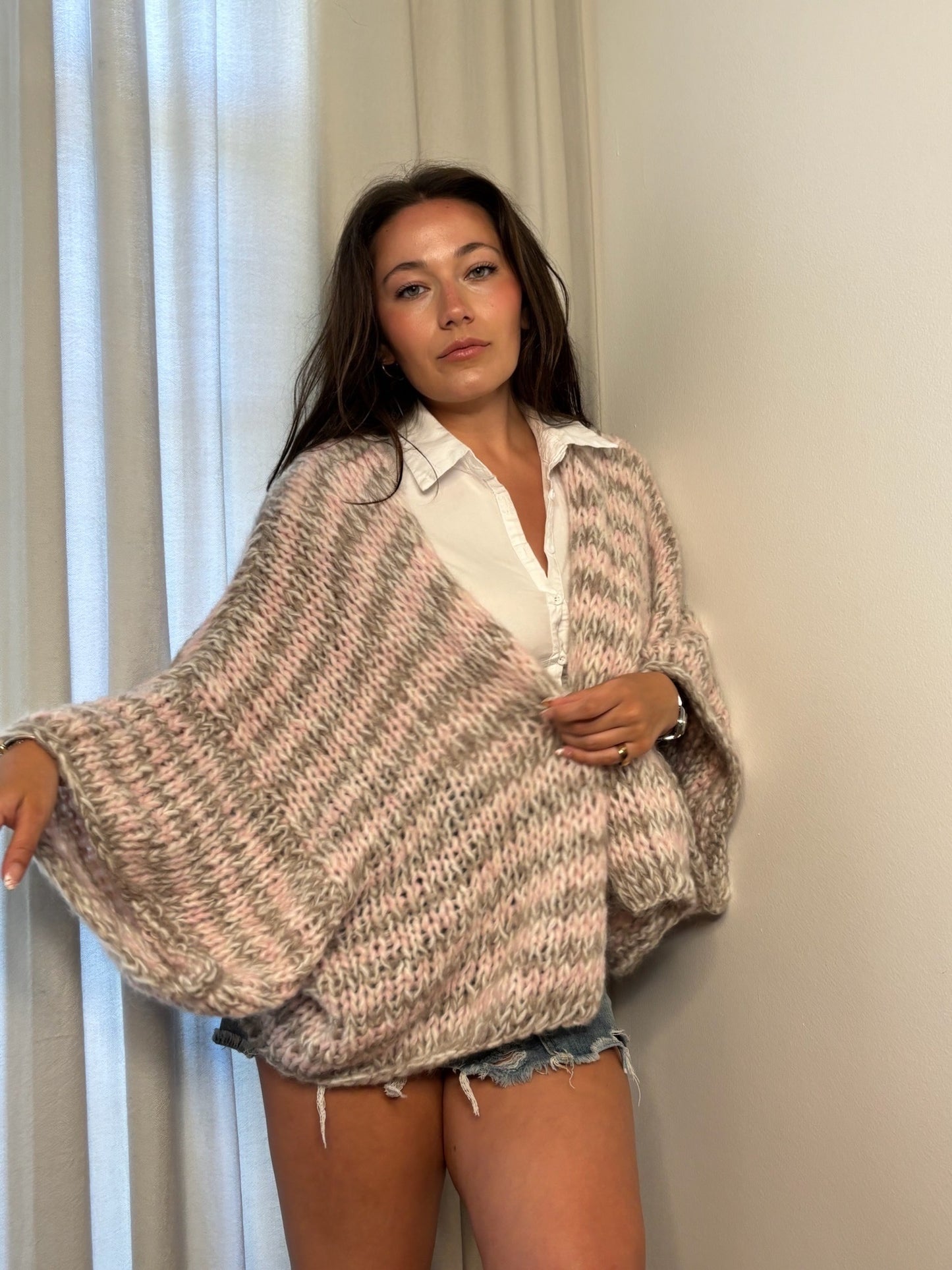 Oversized Guardian Angel Sweater - Darcy