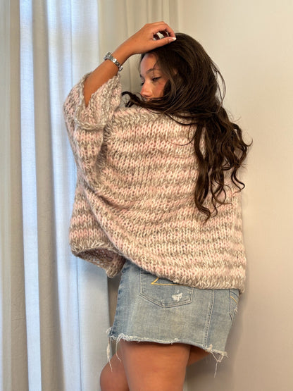 Oversized Guardian Angel Sweater - Darcy