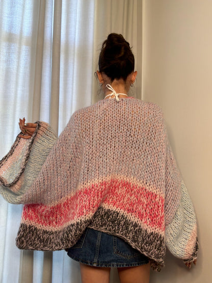 Oversized Guardian Angel Sweater - Adriana