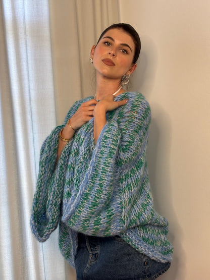 Oversized Guardian Angel Sweater - Hannah