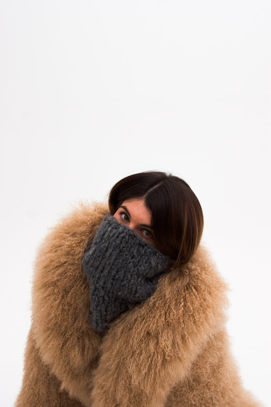 Slinky Scarf Charcoal