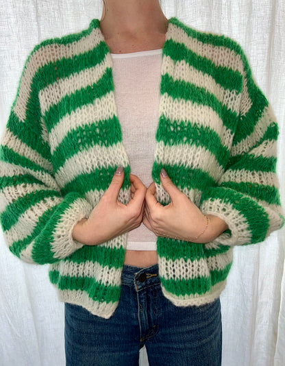 The Carrie Cardigan (Peppermint Patty)