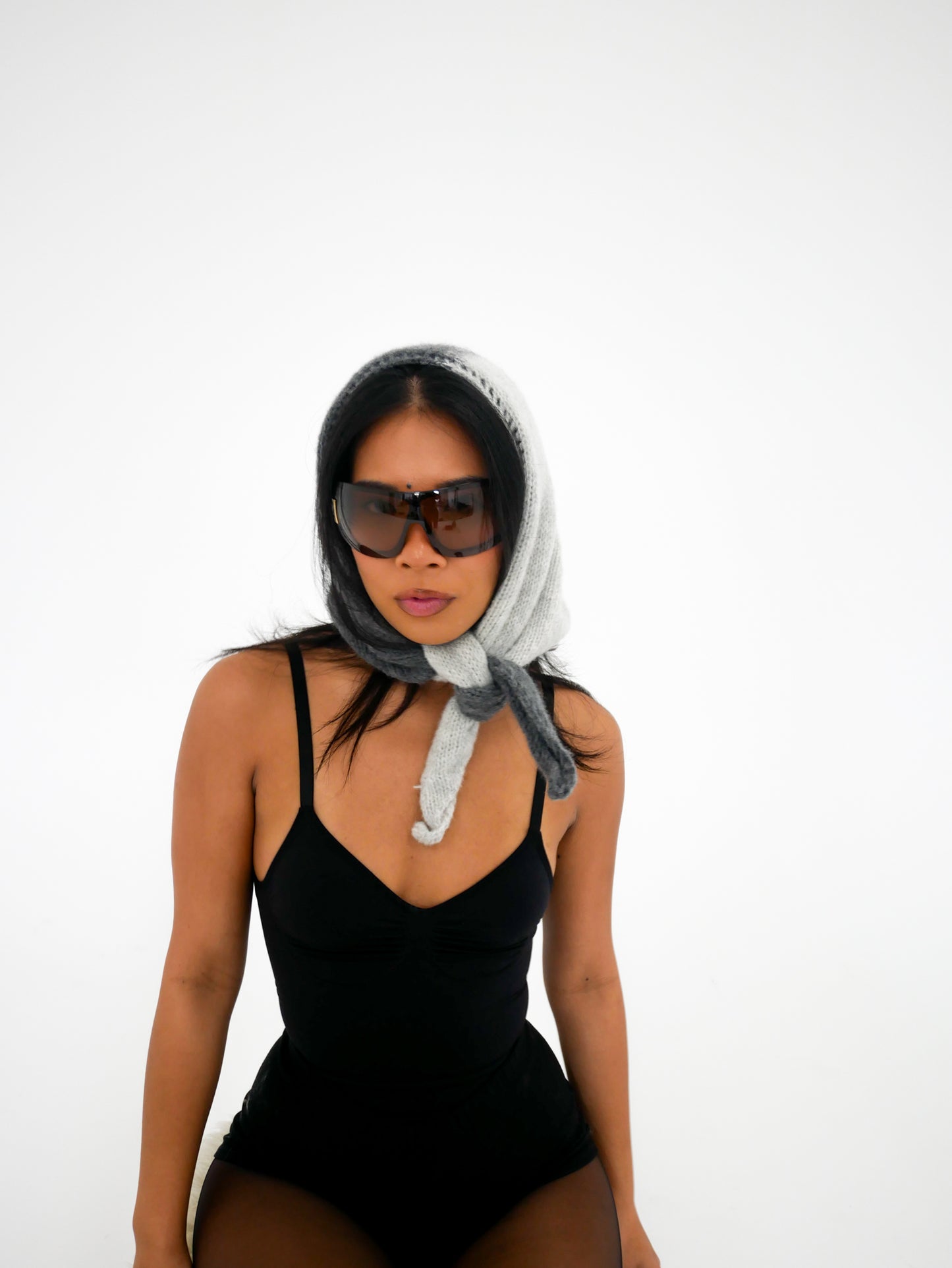 Six Way Scarf Grey Grey