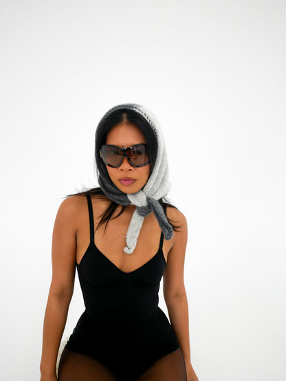 Six Way Scarf Grey Grey