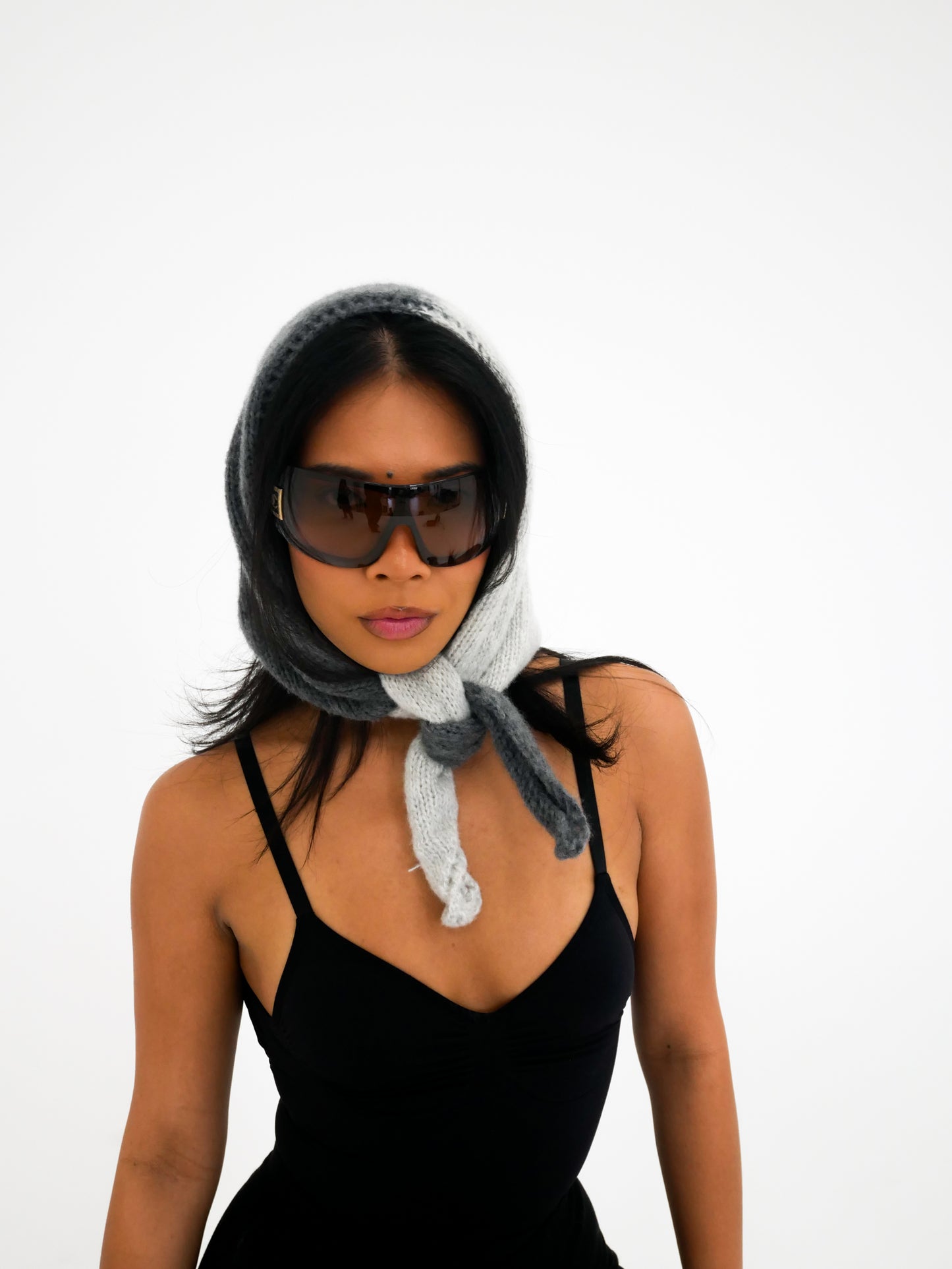 Six Way Scarf Grey Grey