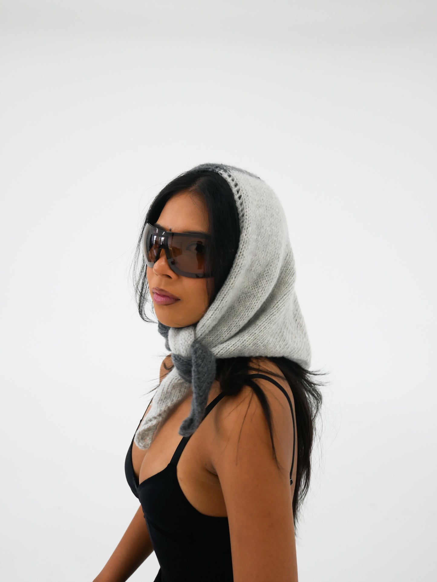 Six Way Scarf Grey Grey