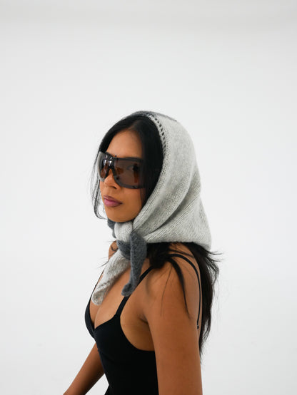 Six Way Scarf Grey Grey